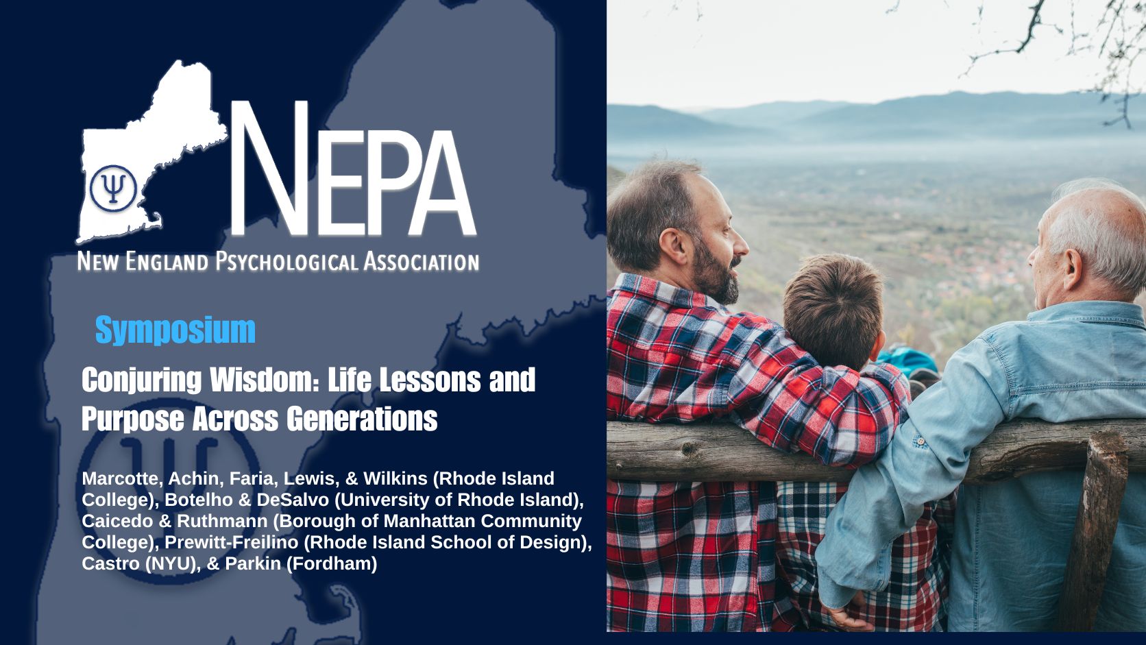 Symposium exploring wisdom, life lessons and purpose among older adults across generations and cultural contexts.