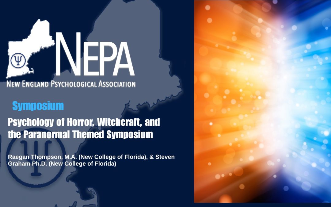 Psychology of Horror, Witchcraft, and the Paranormal Themed Symposium